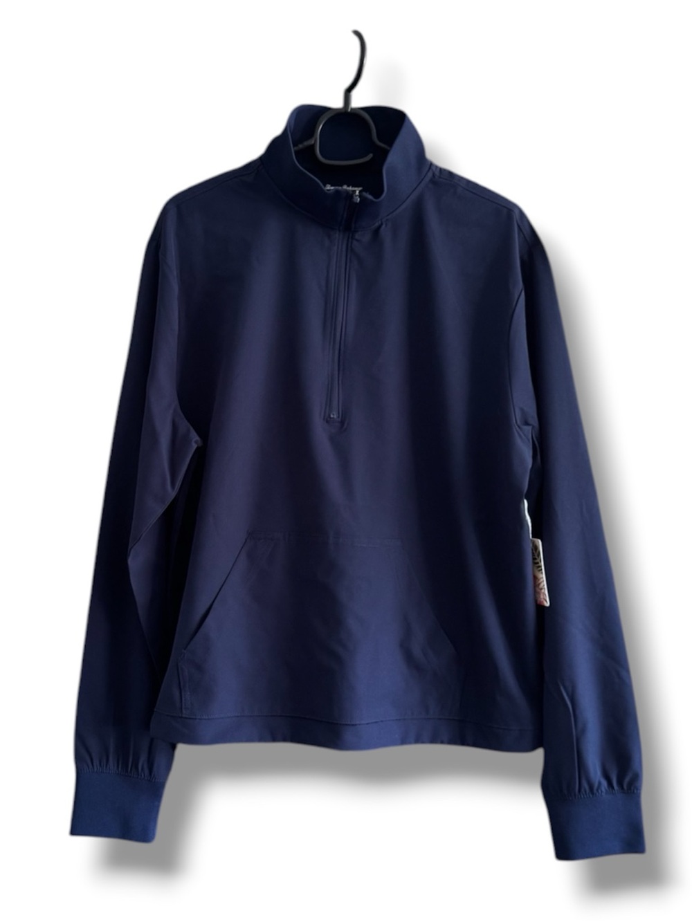 Tommy Bahama Navy Quarter-Zip Pullover Jacket